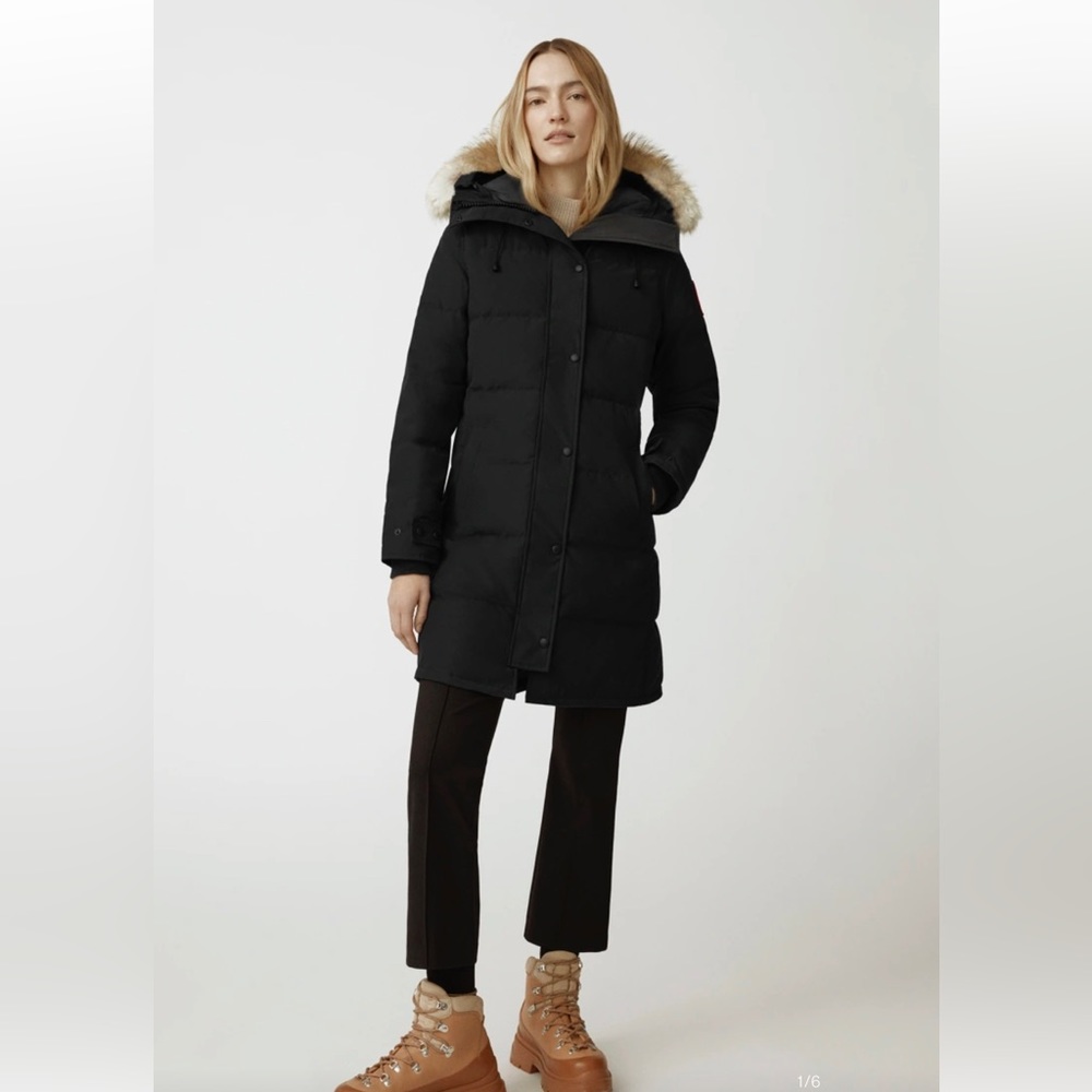 Canada Goose Shelburne parka Black label XS